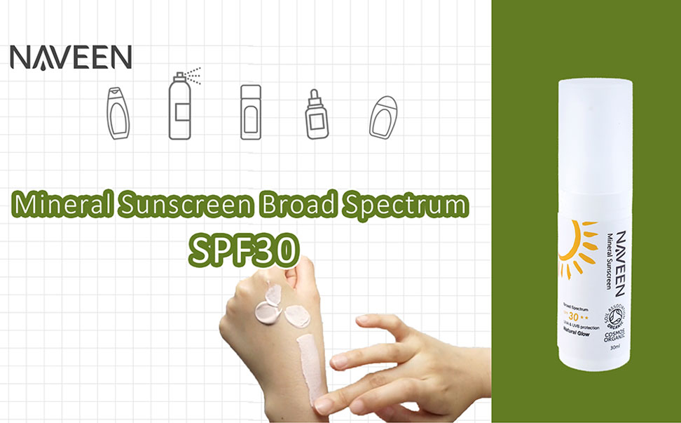 Mineral Sunscreen Broad spectrum SPF30
